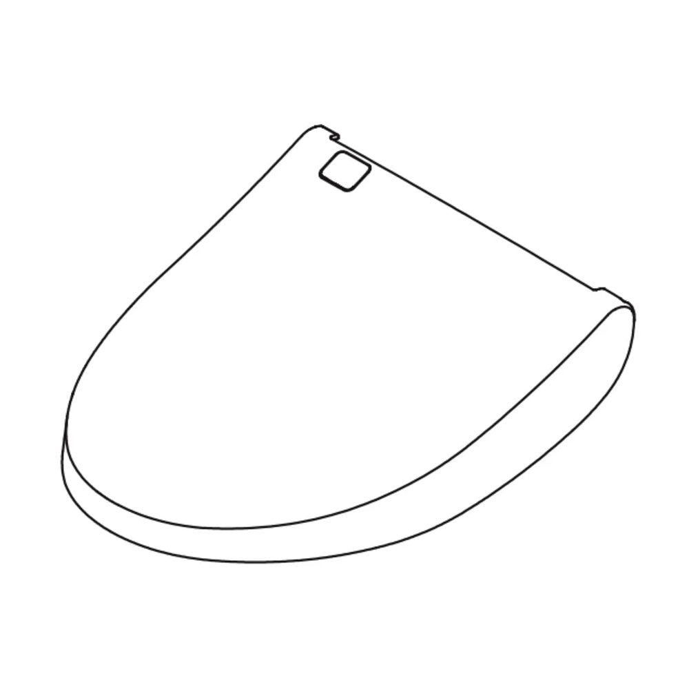 THU9870#01 - Lid Assembly for G400 Toilets MS920 - Cotton White