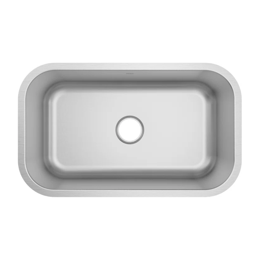 GS18155 - Prep 30" Stainless Steel Undermount Single Bowl Sink
