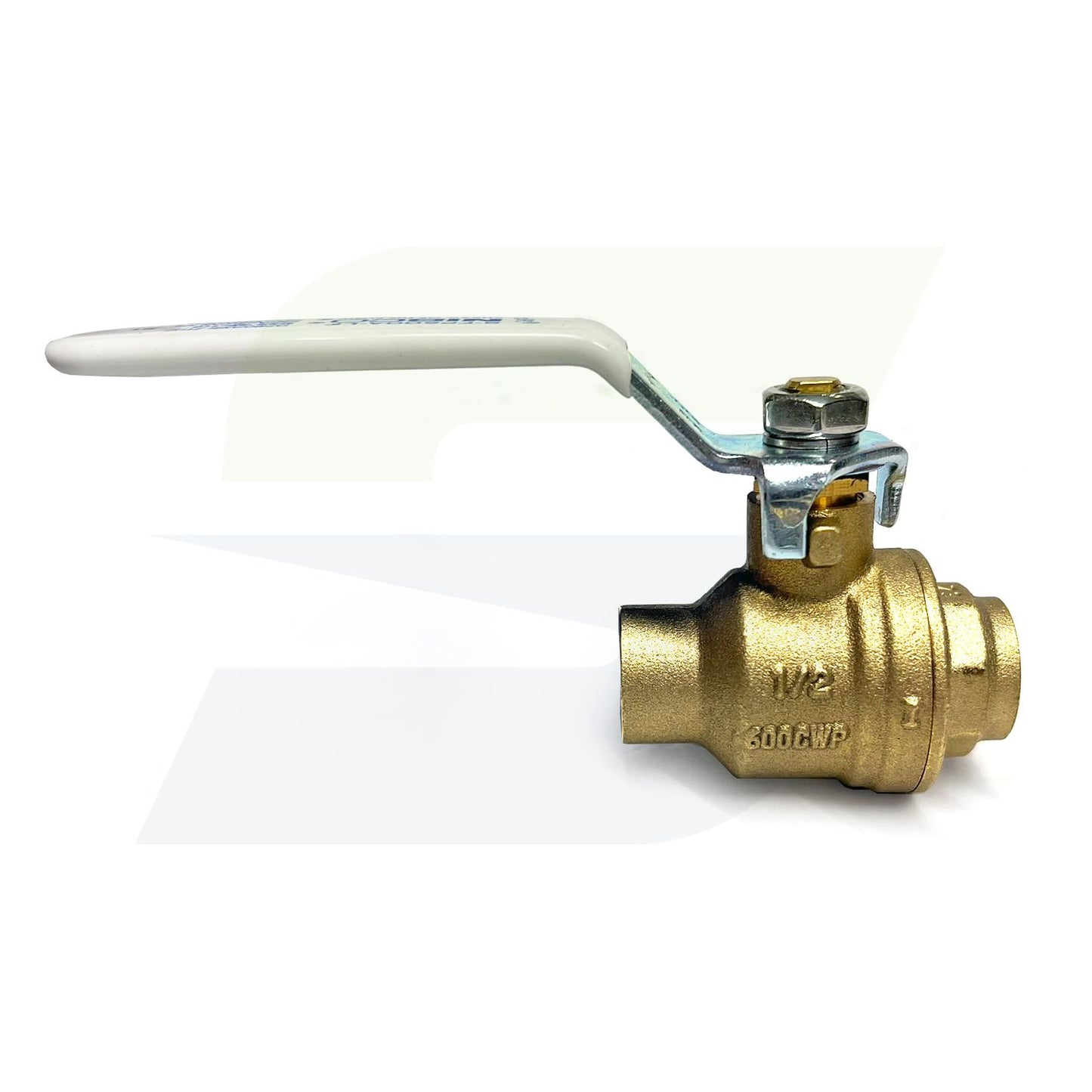 NJ998X6 - 1/2" Solder Lead-Free Ball Valve - S-FP-600A - brass