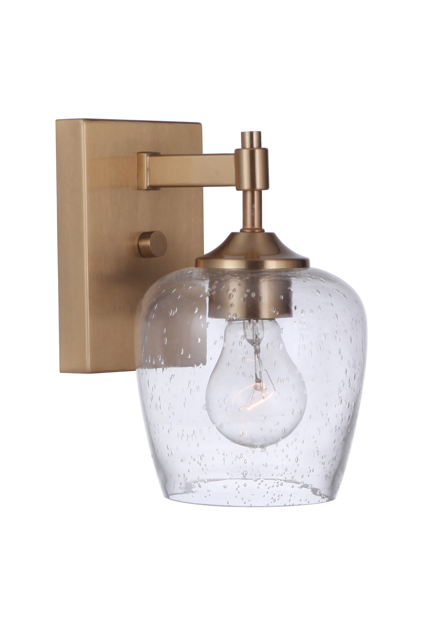 12406SB1 - Stellen 1 Light 9.25" High Wall Sconce - Satin Brass