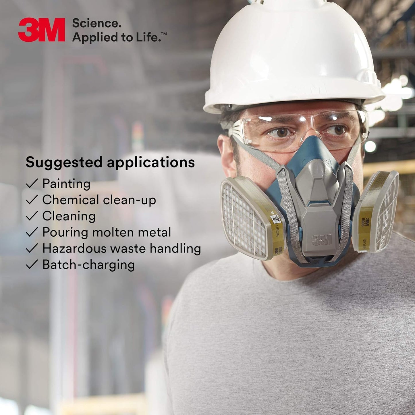 3M-6006 - Respirator Cartridge - Multi-Gas/Vapor Use