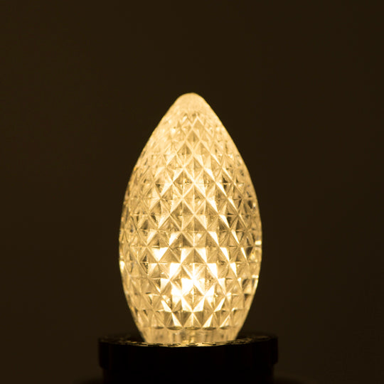 770171 - Specialty Clear C7 LED Light Bulb - 0.6 Watt - 2700K - 25 Pack