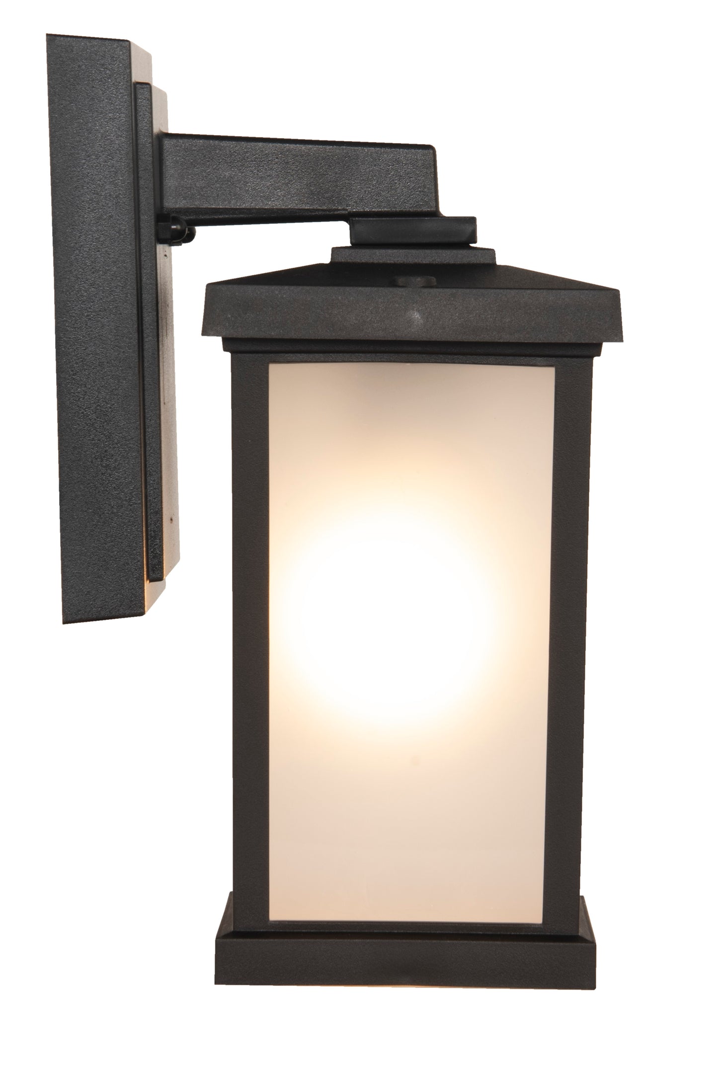 ZA2404-TB - Resilience Lanterns 1 Light 11.38" High Outdoor Wall Lantern - Textured Black