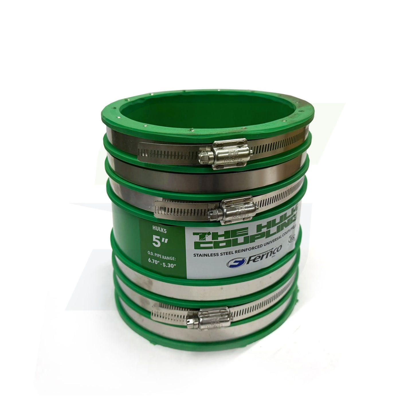 The HULK Coupling - 5" Universal Sewer and Drain Repair Coupling