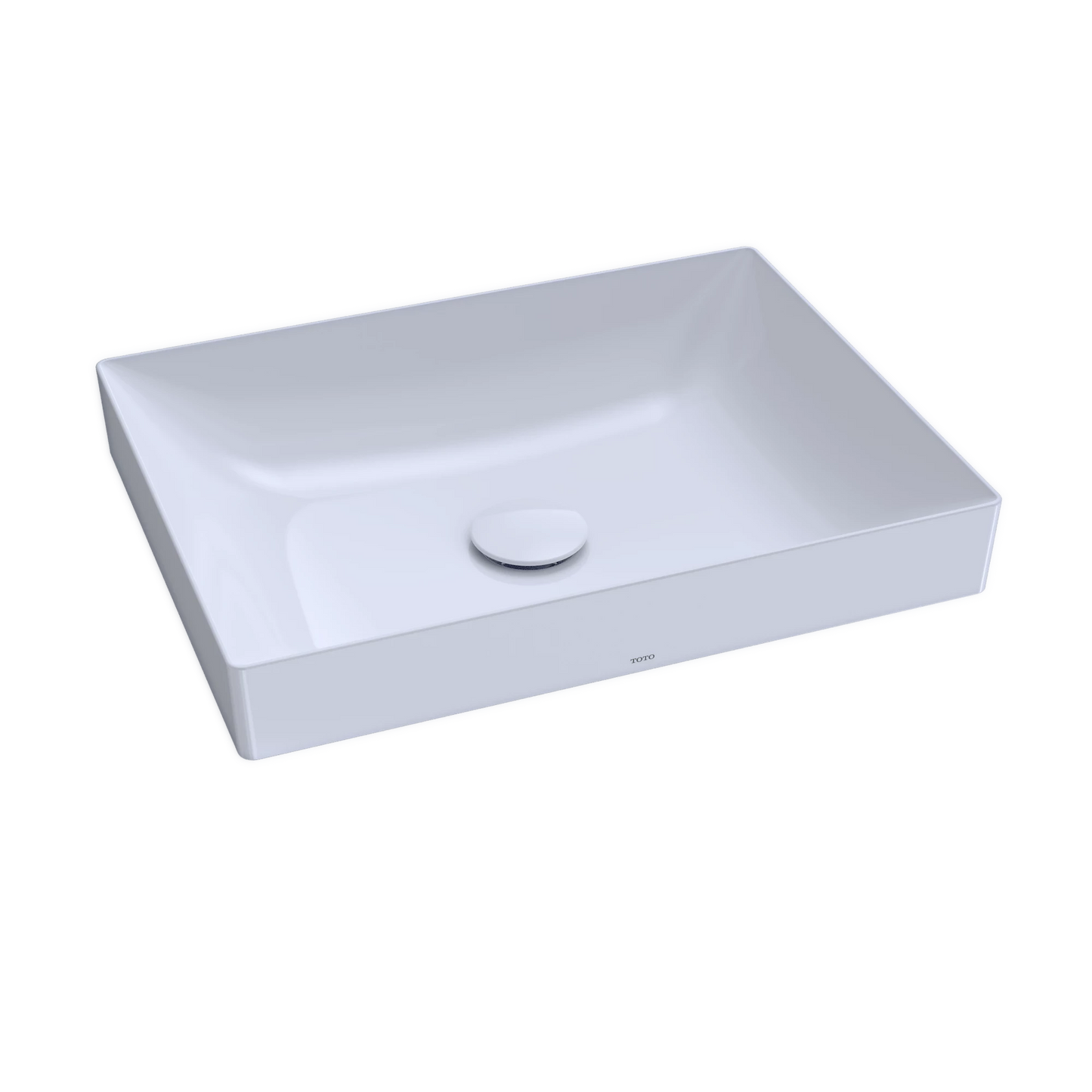 LT475GR#01 - Kiwami Rectangular Vessel Lavatory - Cotton White