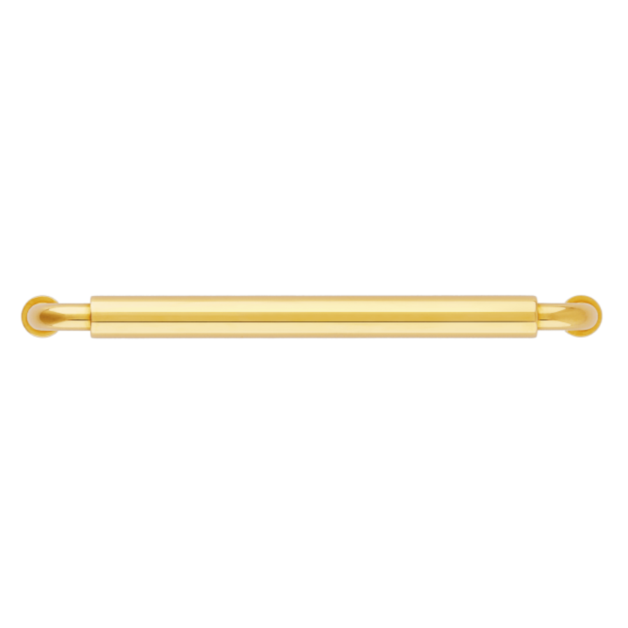 4486003 - 6" Centers - Hollywood Hills Pull - Polished Brass