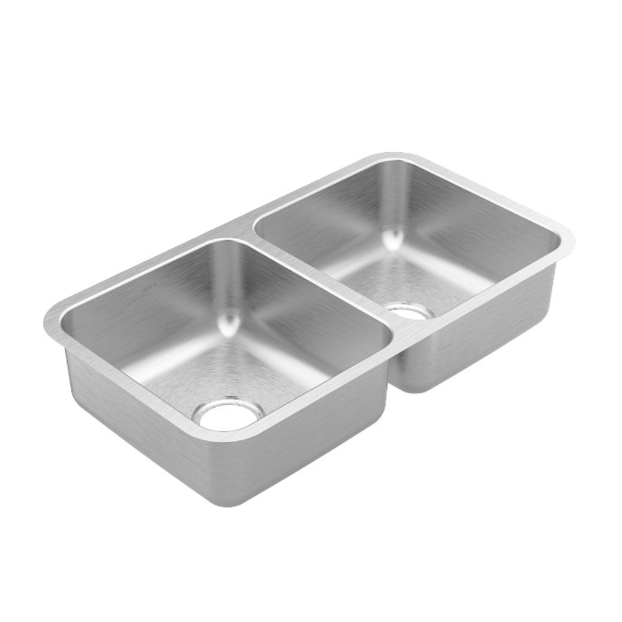 GS20264 - Prep 32.5" Stainless Steel Undermount Double Bowl Sink