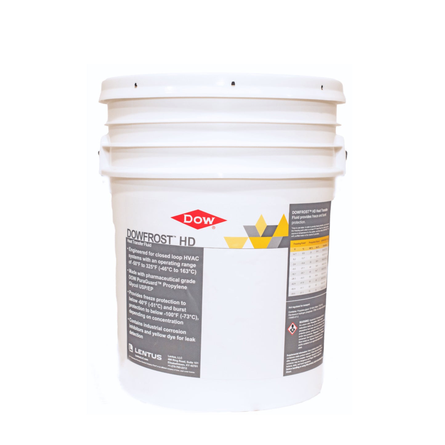 9992102 - DOWFROST HD Heat Transfer Fluid - 5 Gallon