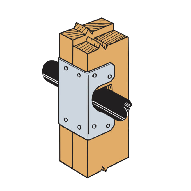SS3 - 16-Gauge Stud Shoe for Reinforcing Double 2x Studs