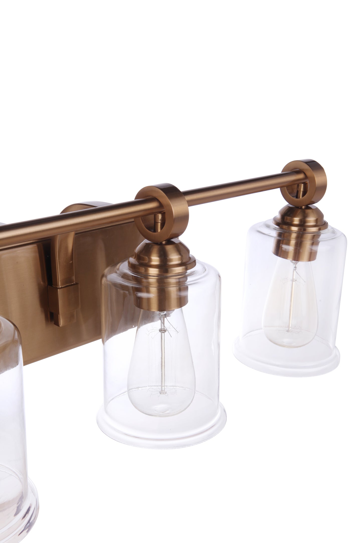 56404-SB - Romero 4 Light 30" Wide Vanity Light - Satin Brass