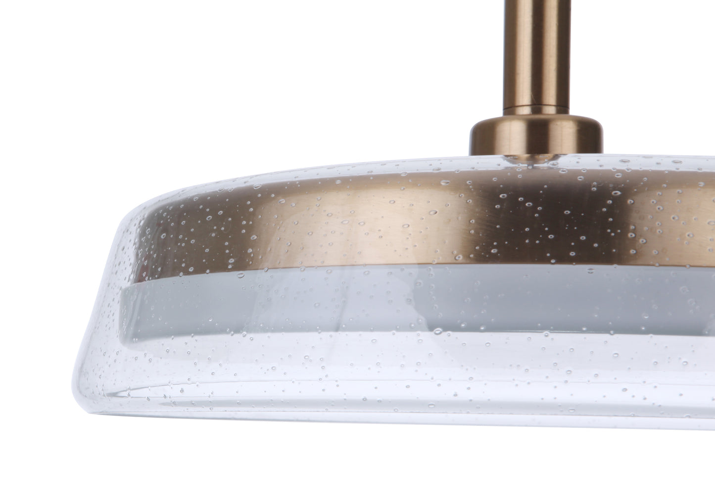 55192-SB-LED - Centric 1 Light 14" Wide Pendant - Satin Brass
