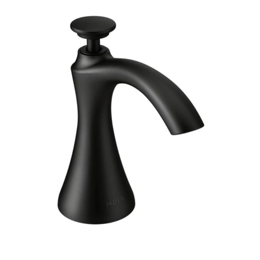 S3946BL - Transitional Soap Dispenser - Matte Black