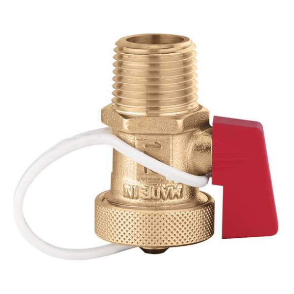 538402 FD - Boiler Drain Valve - 1/2" MPT x 3/4" GHT