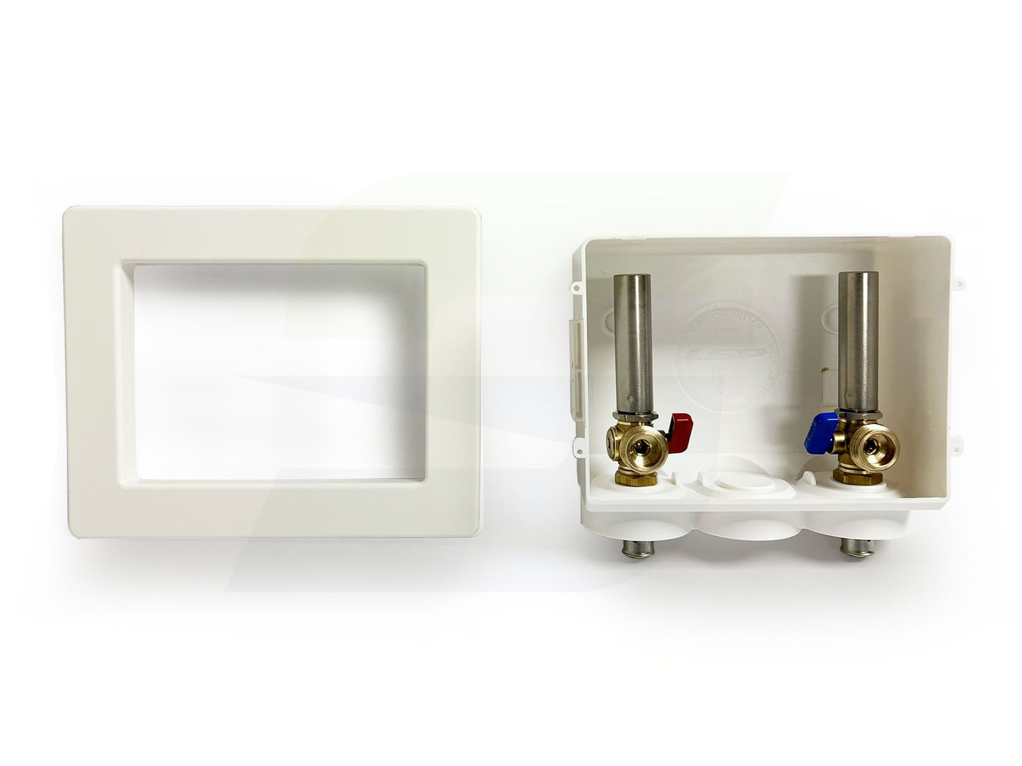 97212 - 1/2" PureFlow Press Washing Machine Outlet Box with Hammer Arrestors