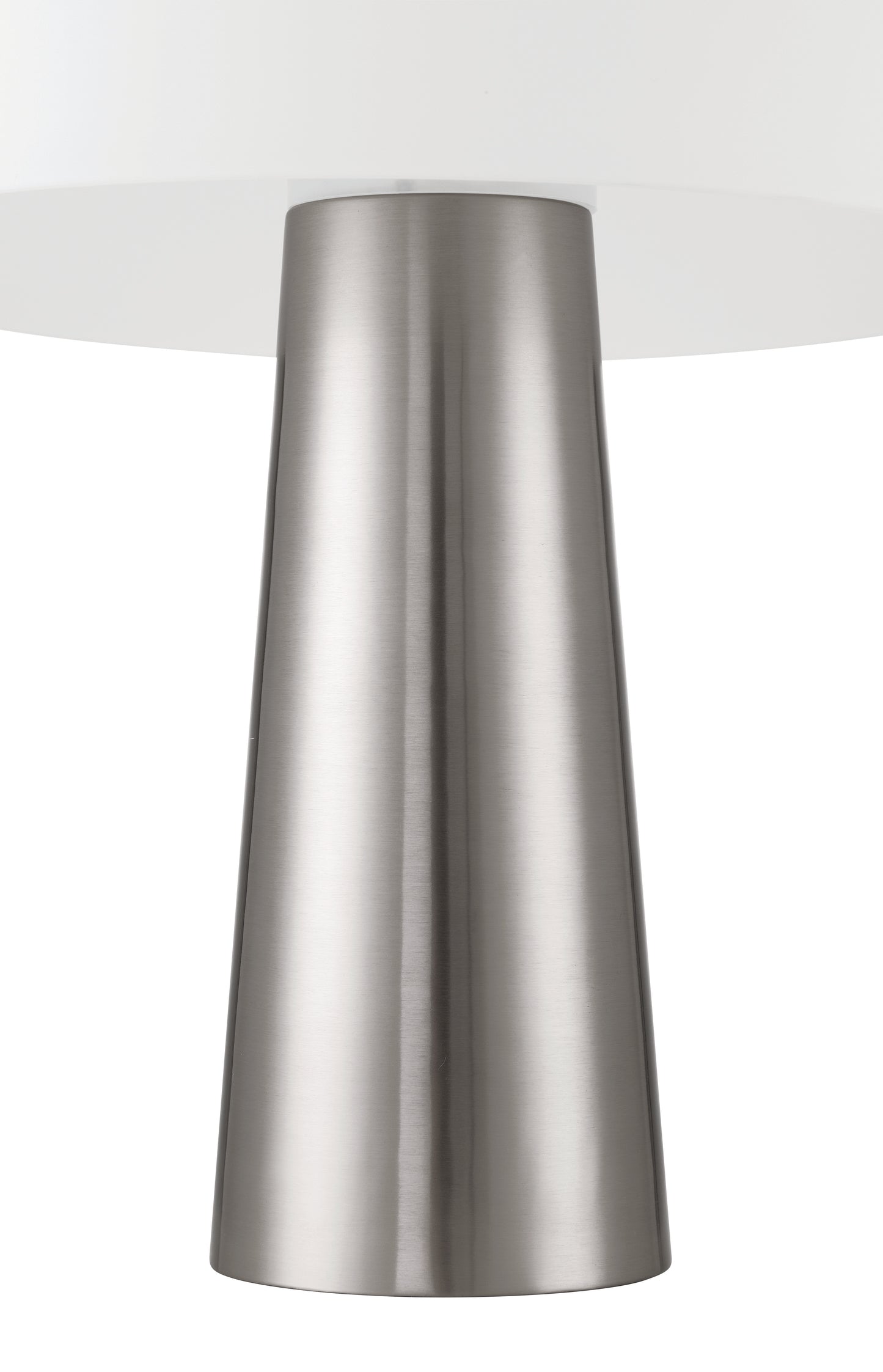 87001BNK-T - 1 Light 18" High Table Lamp - Brushed Nickel