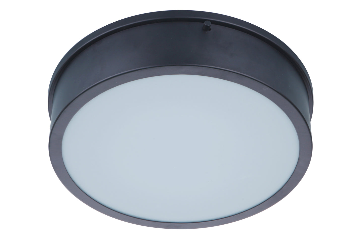 X6713-FB-LED - Fenn 1 Light 13" Wide Flush Mount - Flat Black