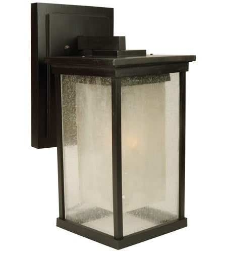 Z3724-OBO - Riviera 1 Light 17" High Outdoor Wall Lantern - Oiled Bronze (Outdoor)