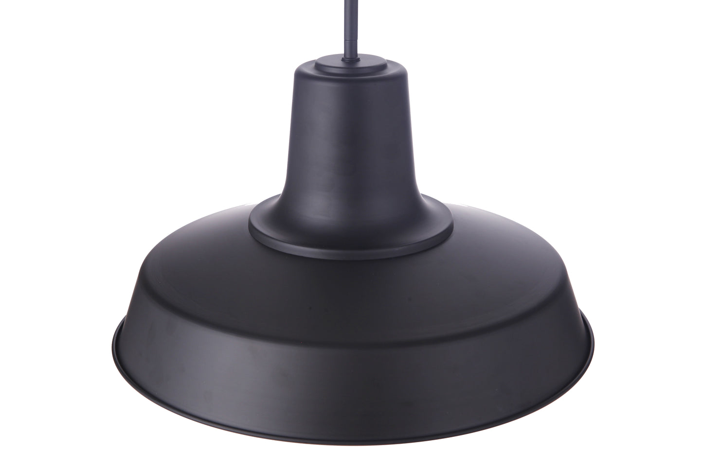 ZA5701-MN - Briscoe 1 Light 15" Wide Outdoor Pendant - Midnight