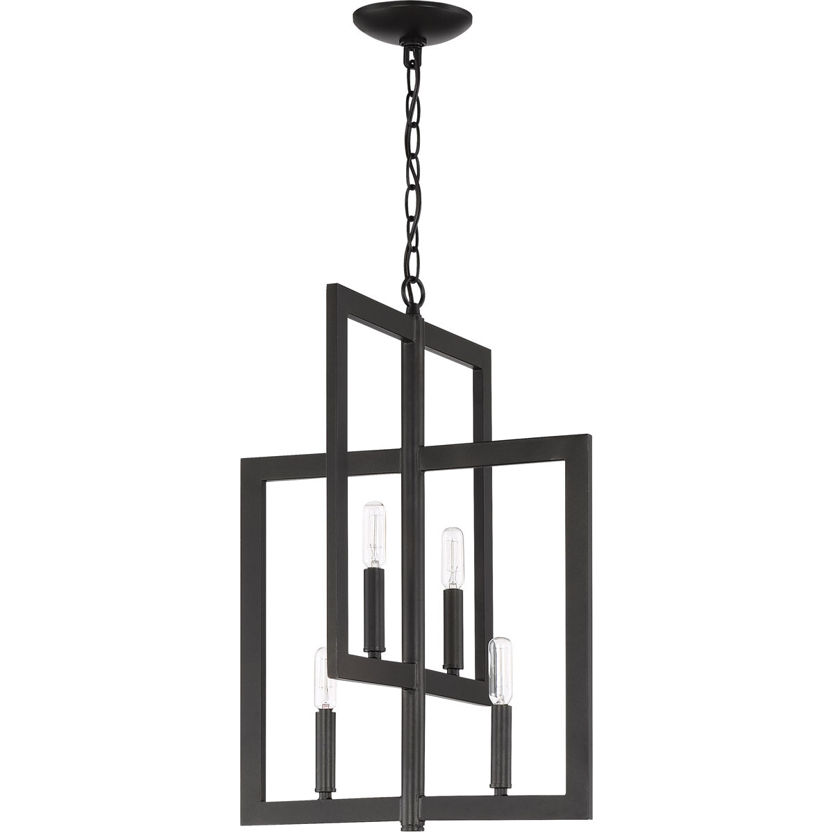 44934-ESP - Portrait 4 Light 16" Wide Foyer Light - Espresso