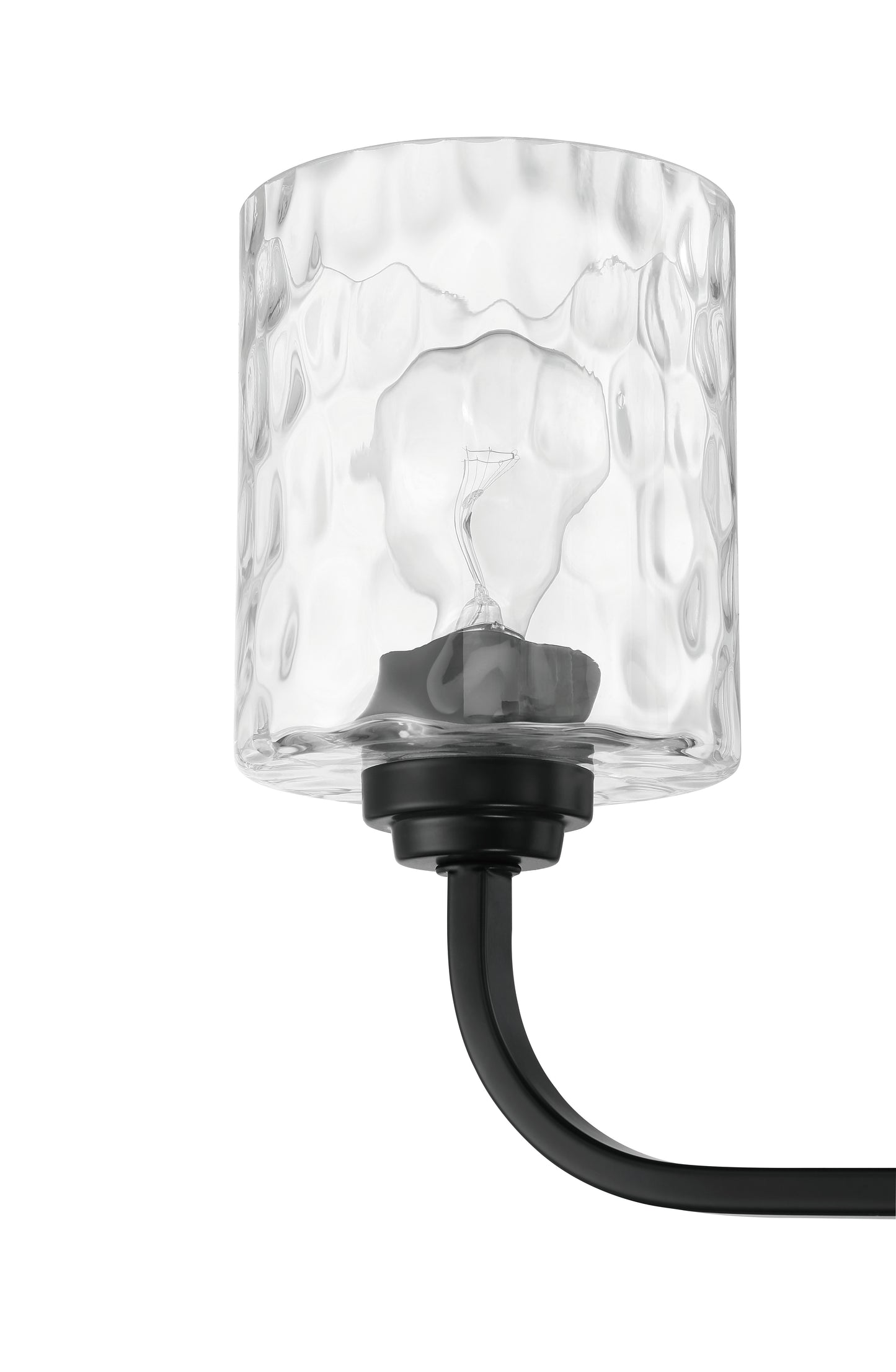 54223-FB - Collins 3 Light 18" Wide Chandelier - Flat Black
