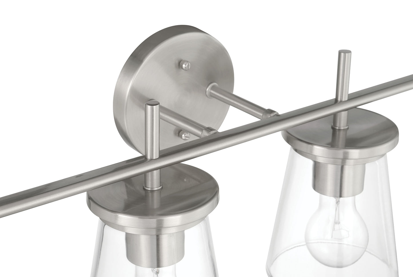 60404-BNK - Connell 4 Light 30" Wide Vanity Light - Brushed Nickel