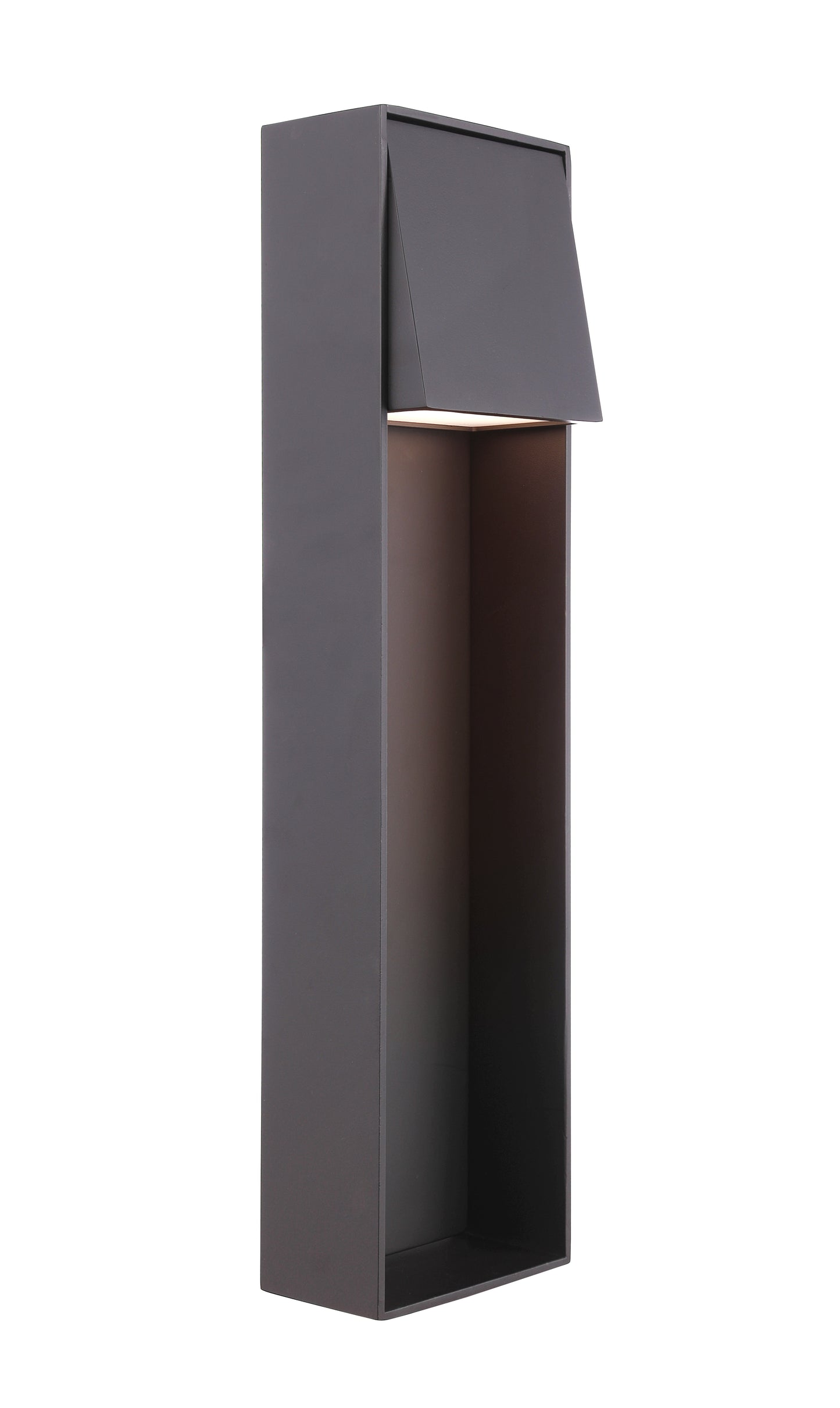 ZA6722-MN-LED - Nook 1 Light 21" High Outdoor Wall Lantern - Midnight