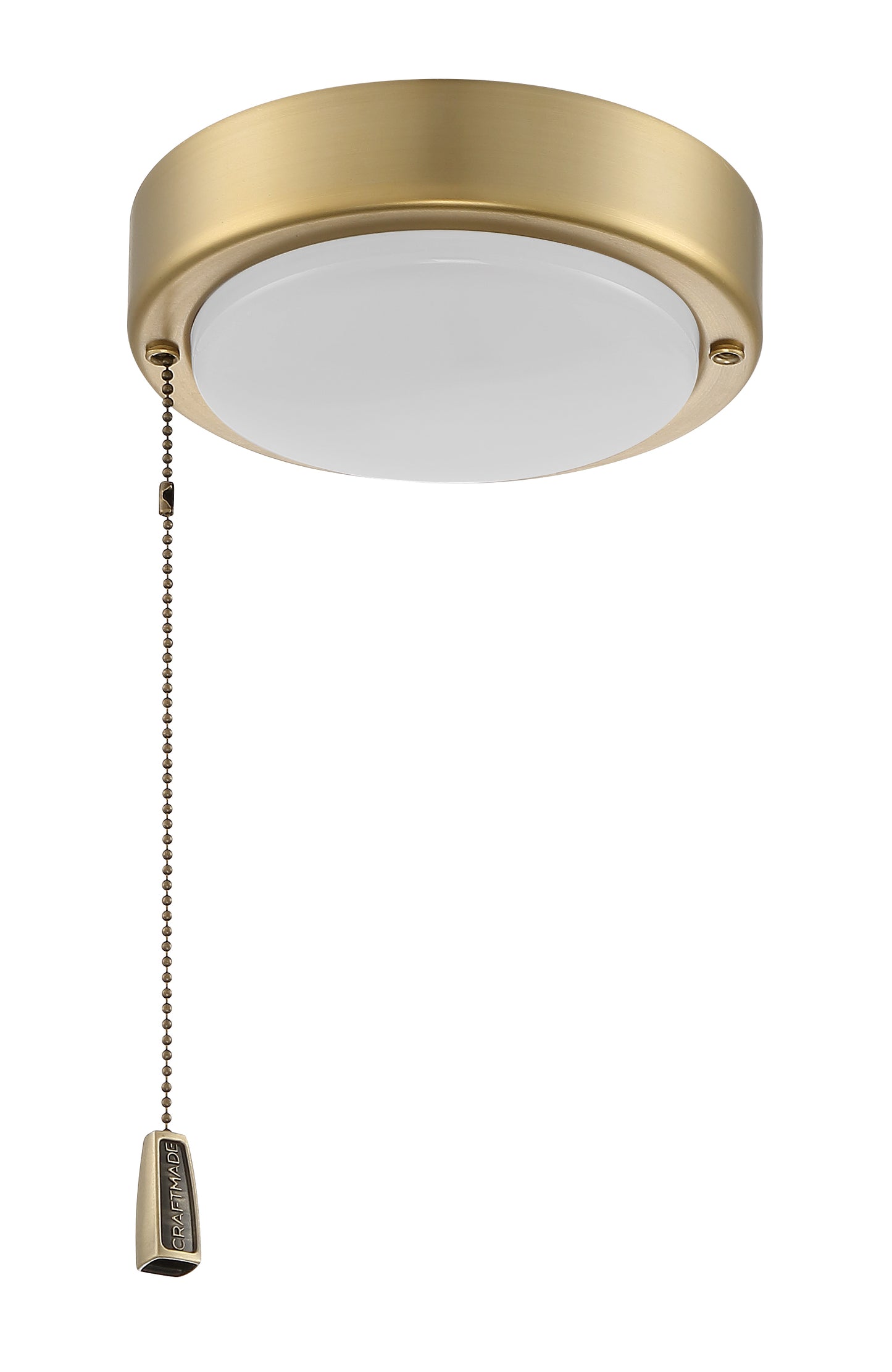 LK2901-SB - 1 Light Universal LED Disk Light Kit in Satin Brass