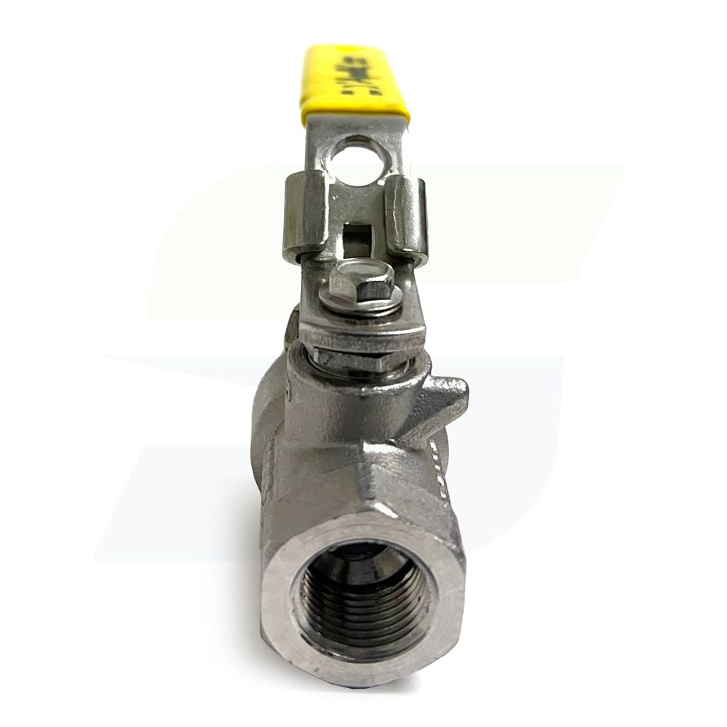 76F10227 - 3/8" Stainless Steel Two-Piece Ball Valve - FNPT x FNPT