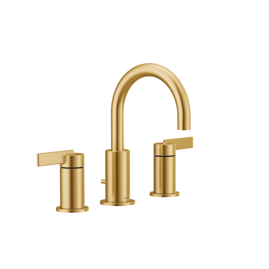 T6222BG - Cia Two-Handle Bathroom Faucet - Brushed Gold