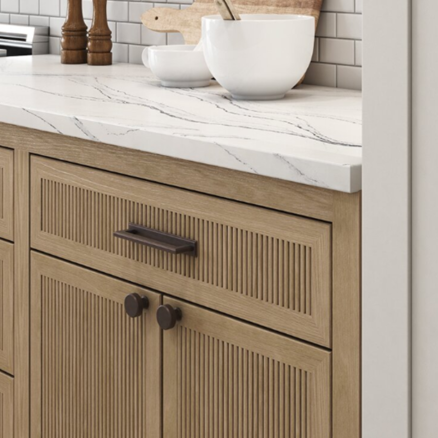 4411112 - Bevel 1-1/2" - Mushroom Cabinet Knob - Venetian Bronze