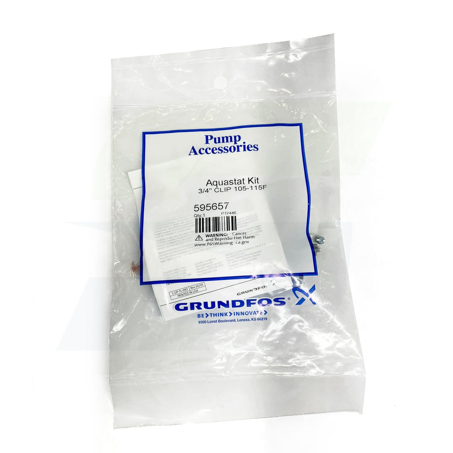 3/4" Clip On Aquastat Kit for UP Series Circulators