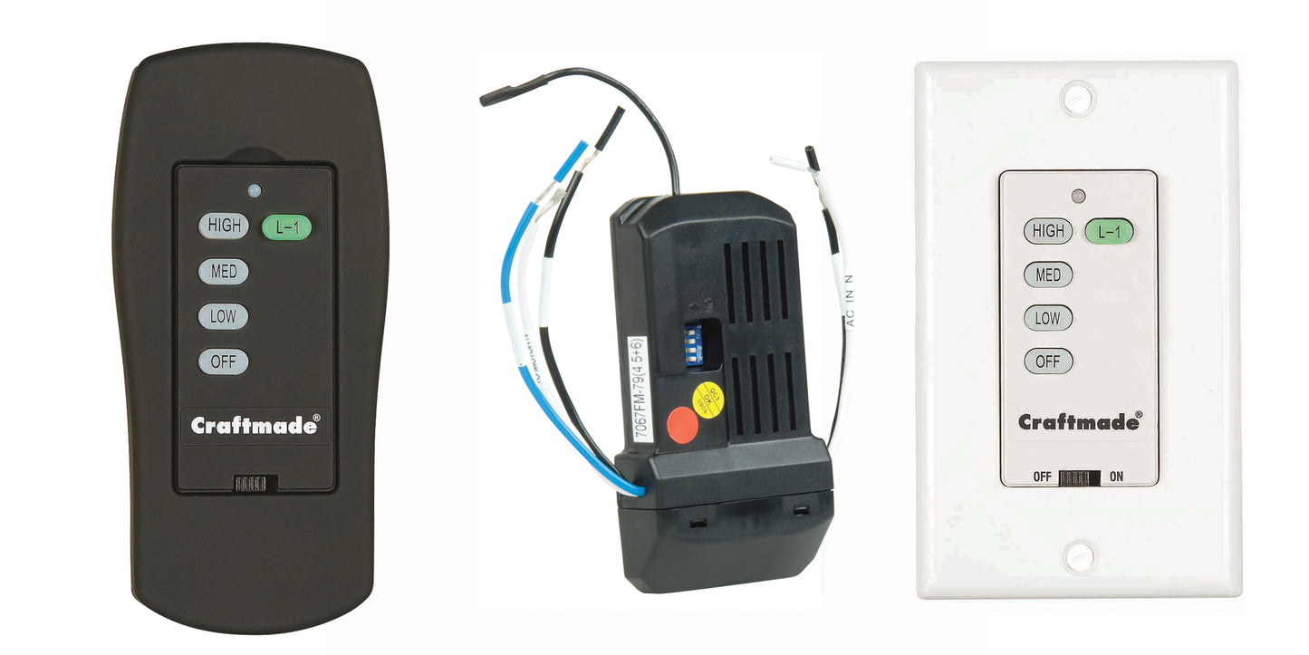UCIPB-2000-2 - Universal Intelligent Receiver, Hand Set, and Wall Control (Pre-Paired)