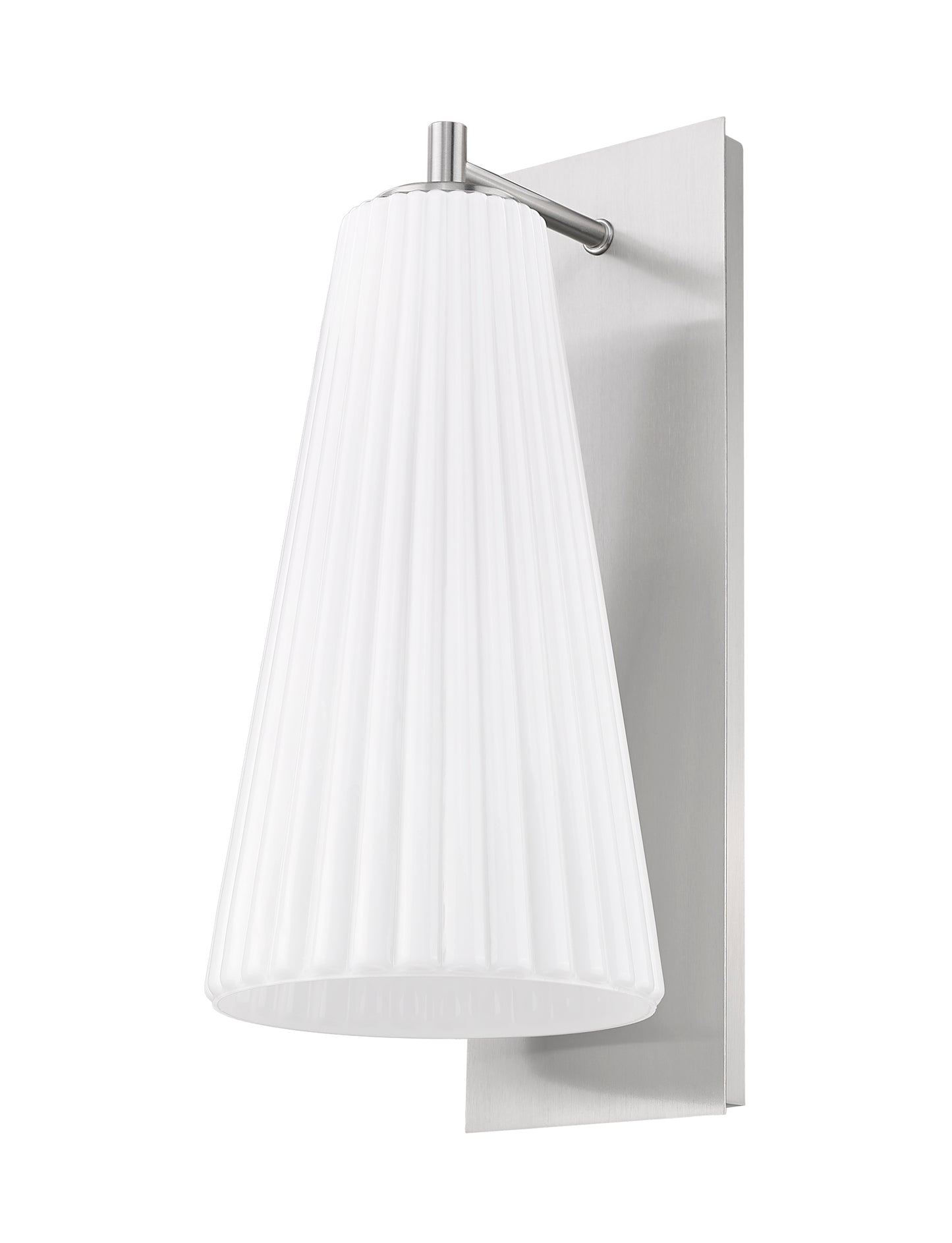 3043-1SL-BN - Farrell 1 Light Wall 16" Sconce - Brushed Nickel