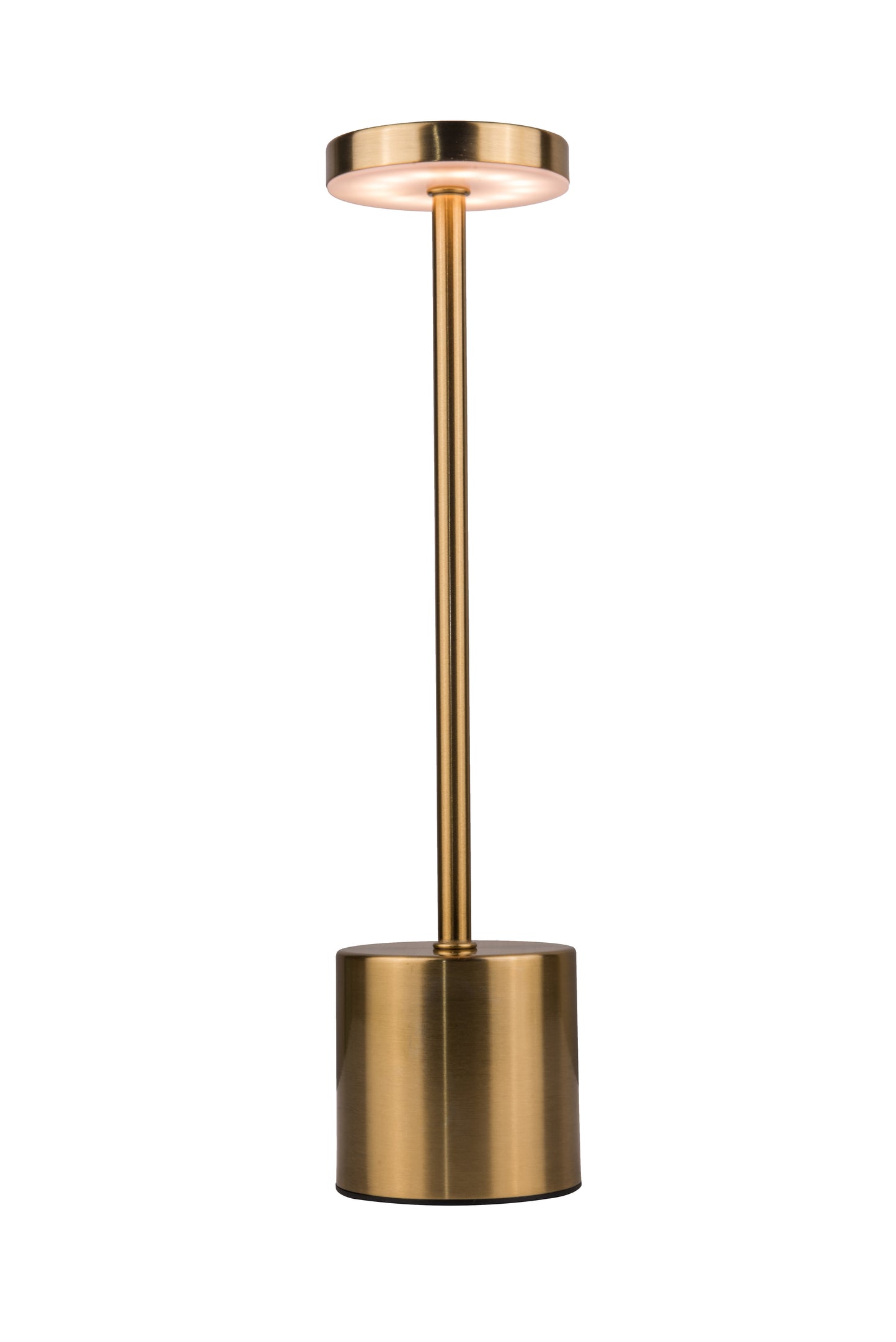 86293BRS-TR - Curtis 1 Light 13.38" High LED Rechargeable Lamp - Brass