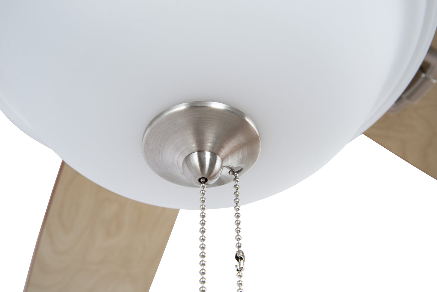 TCE52BNK5C1-C - Twist N Click 1 Light 52" 5 Blade Ceiling Fan with Light Kit - Brushed Nickel