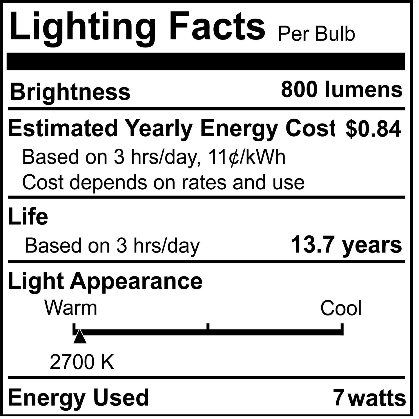 776831 - Filaments Dimmable A15 Milky Glass Medium Base - 7 Watt - 2700K - 4 Pack