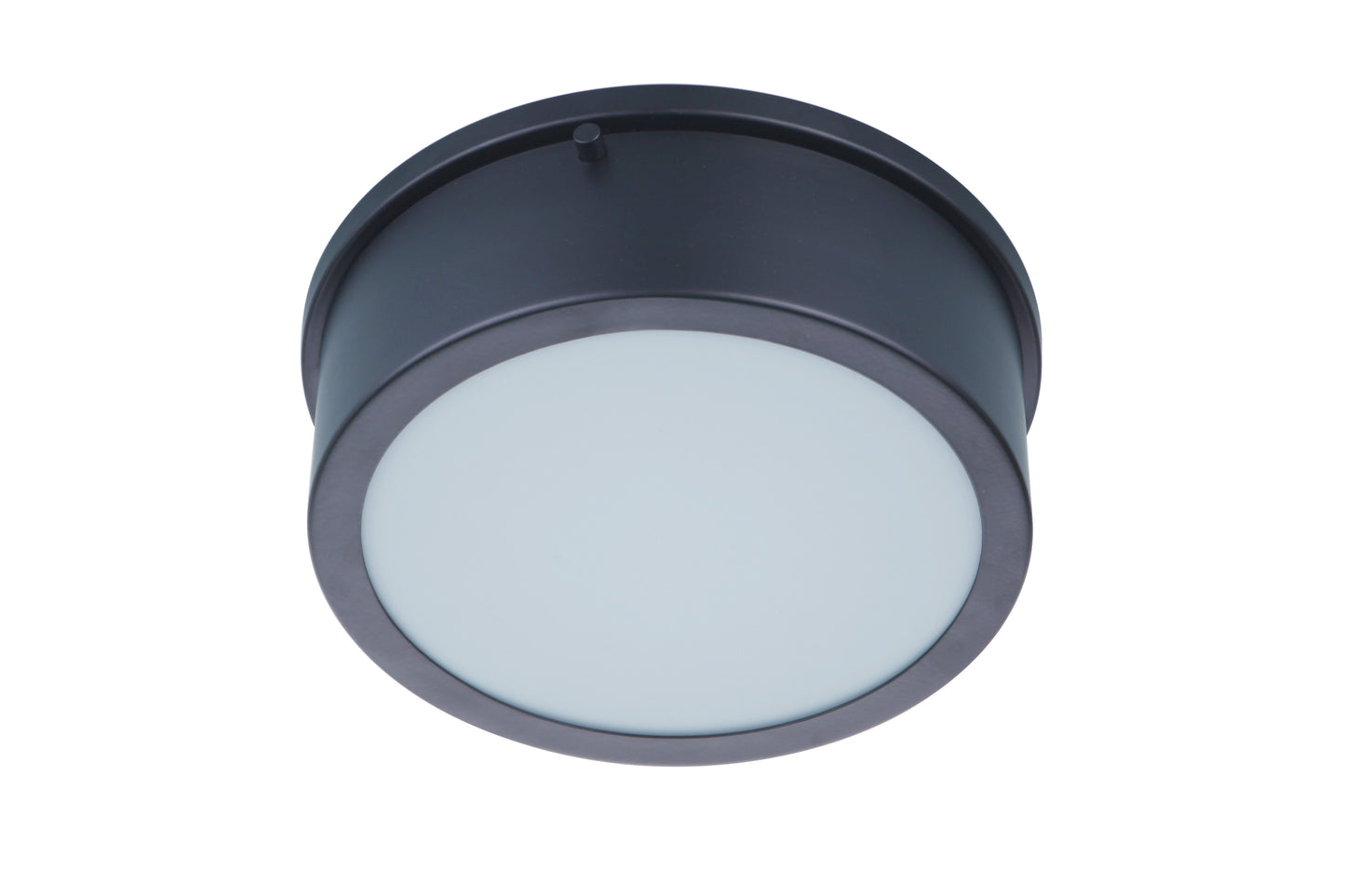 X6709-FB-LED - Fenn 1 Light 9" Wide Flush Mount - Flat Black