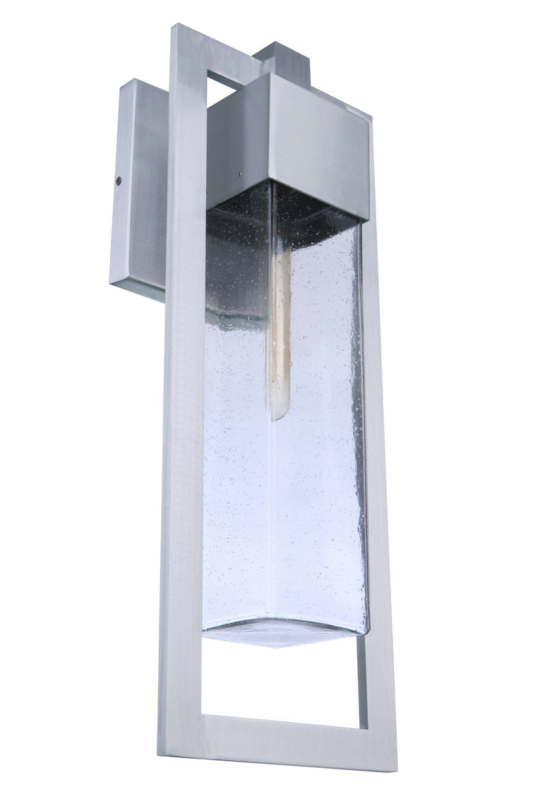 ZA4024-SA - Perimeter 1 Light 22" High Outdoor Wall Lantern - Satin Aluminum