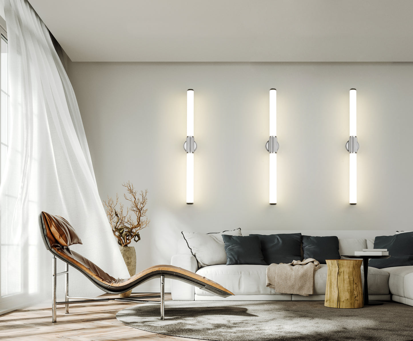 1021-40W-CH-LED - Solange 1 Light 40" Vanity - Chrome
