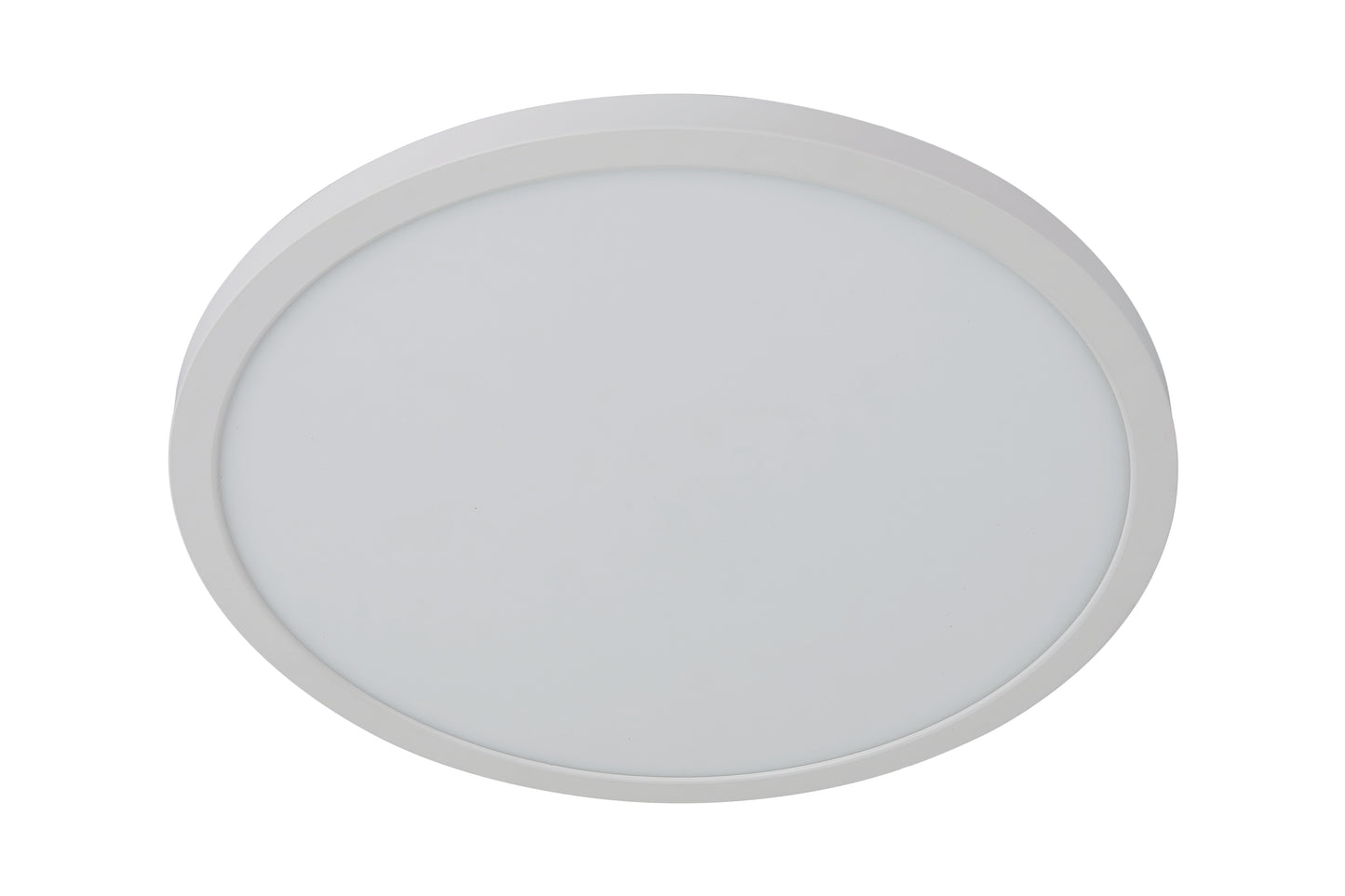 X9415-W-LED-5CCT - Slim Line II 1 Light 15" Wide Flush Mount - White