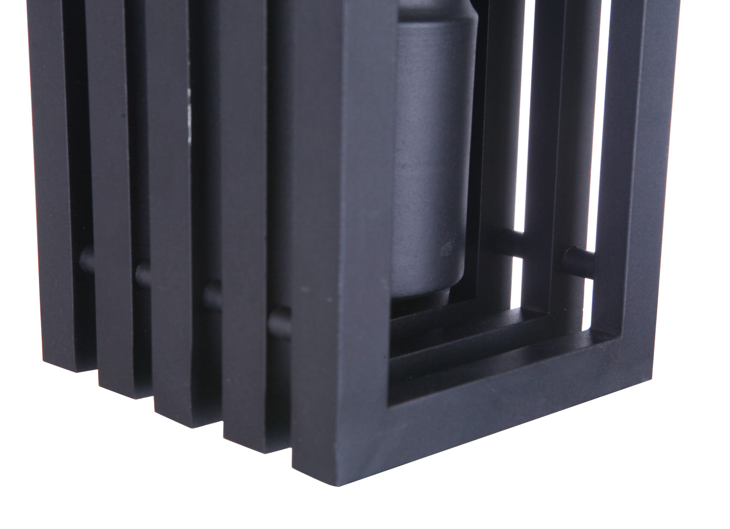 ZA2810-TB - Carmel 1 Light 16" High Outdoor Wall Lantern - Textured Black