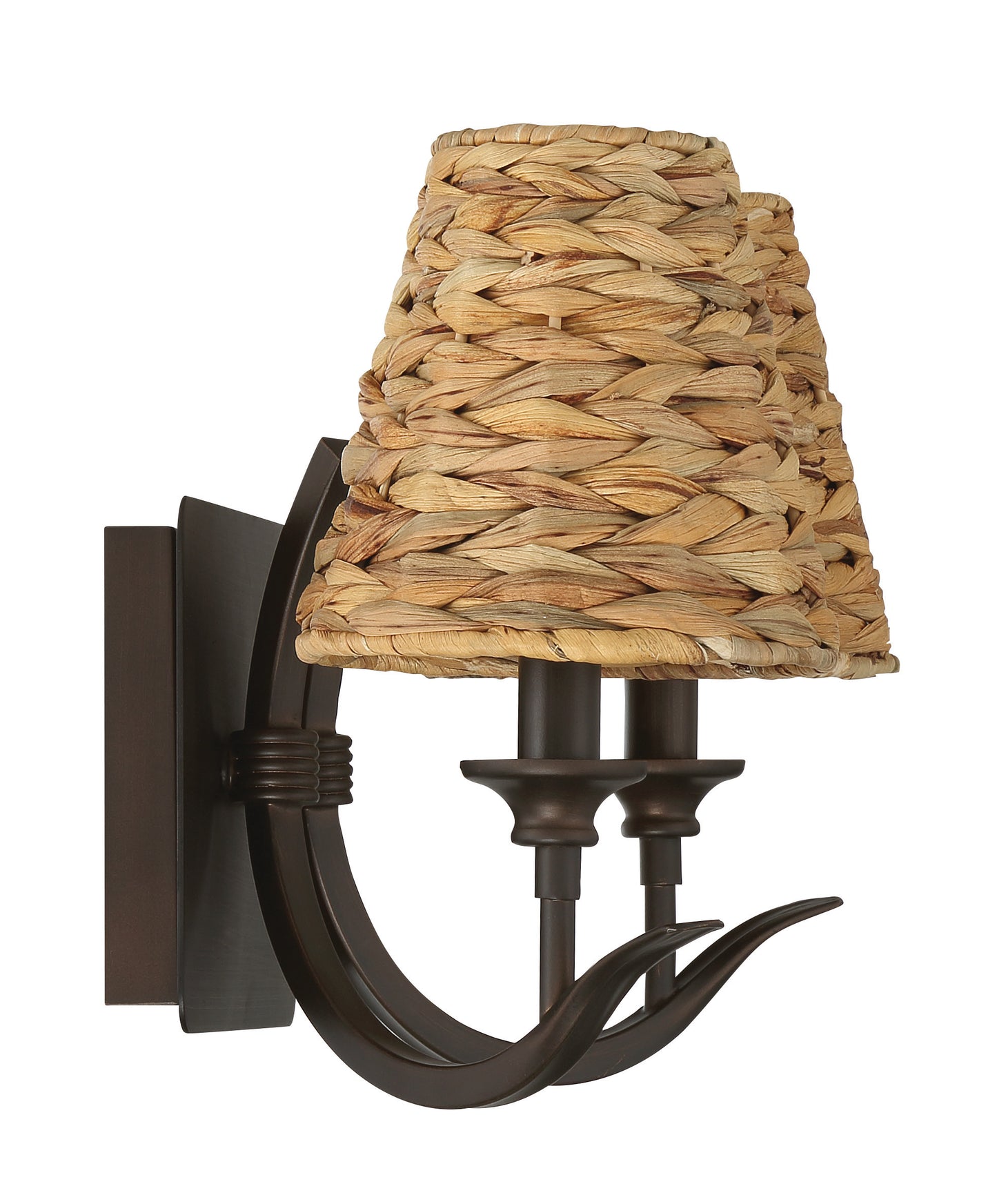 58362-ABZ - Kokomo 2 Light 10.13" High Wall Sconce - Aged Bronze Brushed
