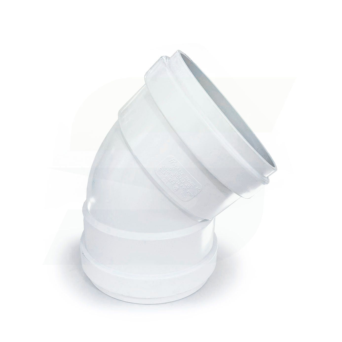 gasketed 45 elbow sewer fitting