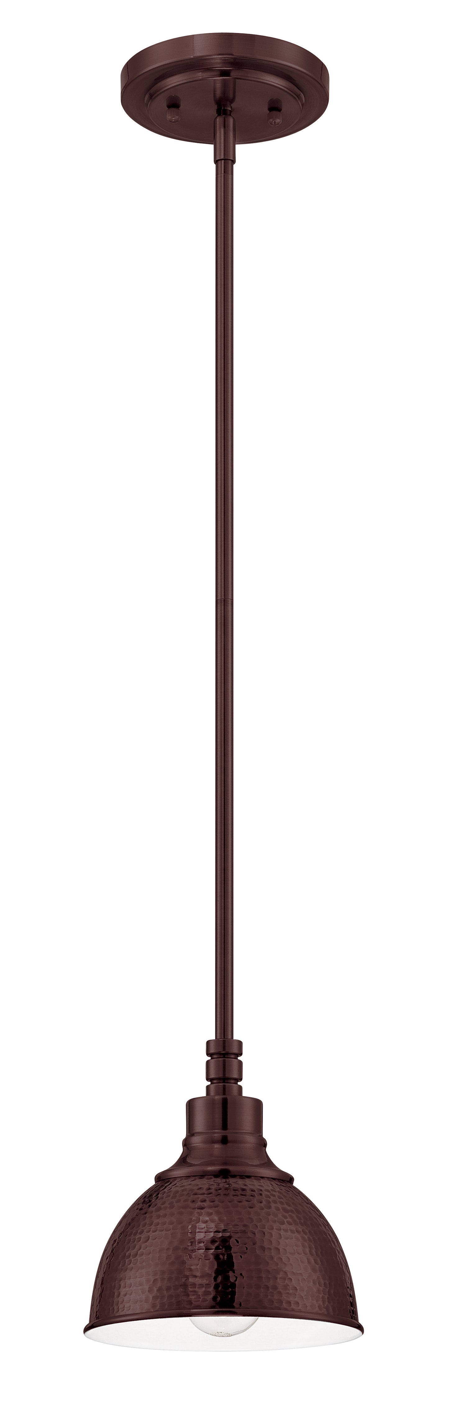 35991-ABZ - Timarron 1 Light 7.5" Wide Mini Pendant - Aged Bronze Brushed