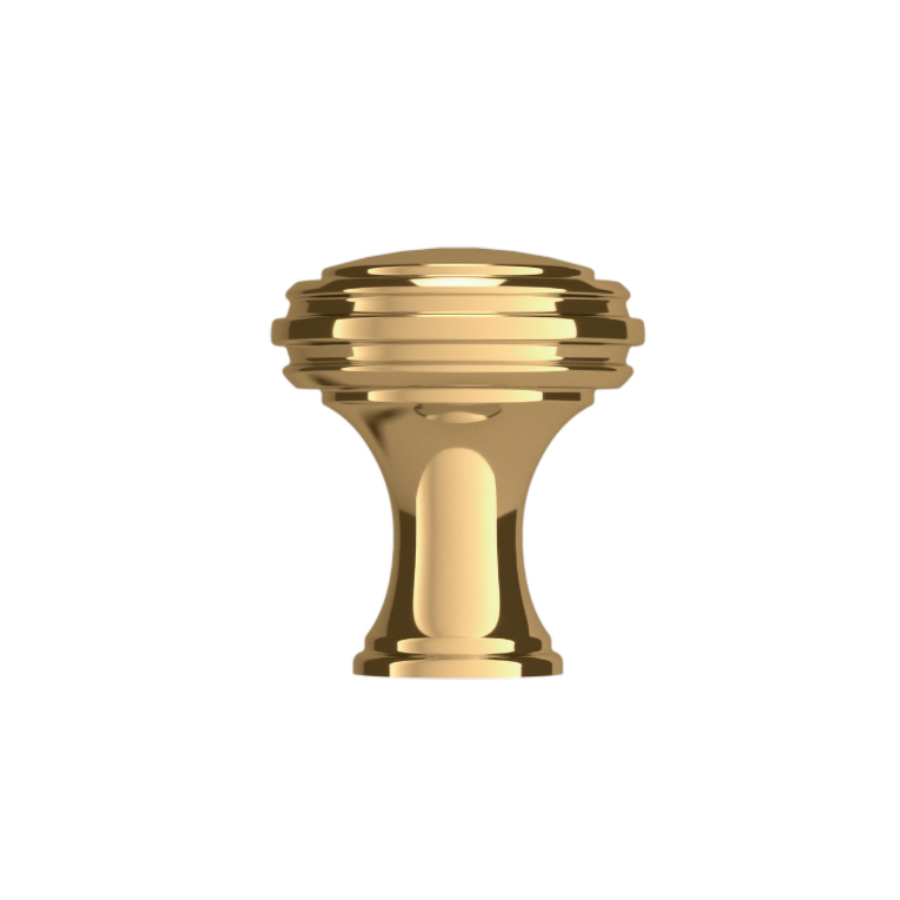 4454003 - 1" - Severin Fayerman C Knob - Polished Brass