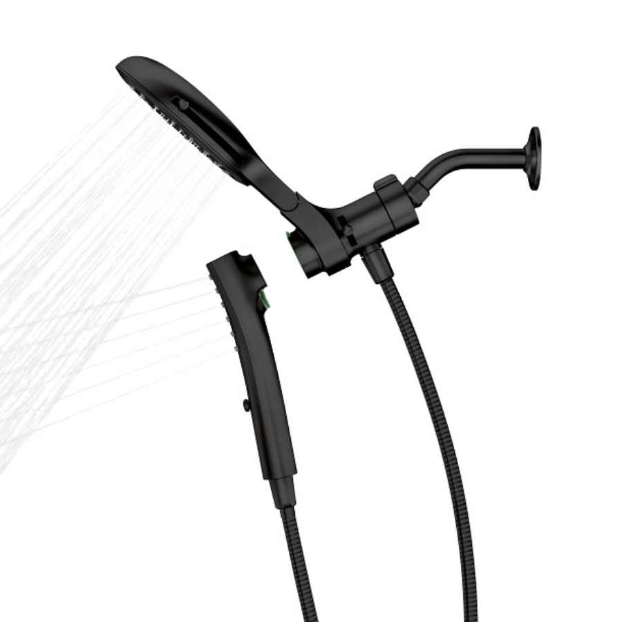 220C3EPBL - Verso Combination Shower With Infiniti Dial - Matte Black