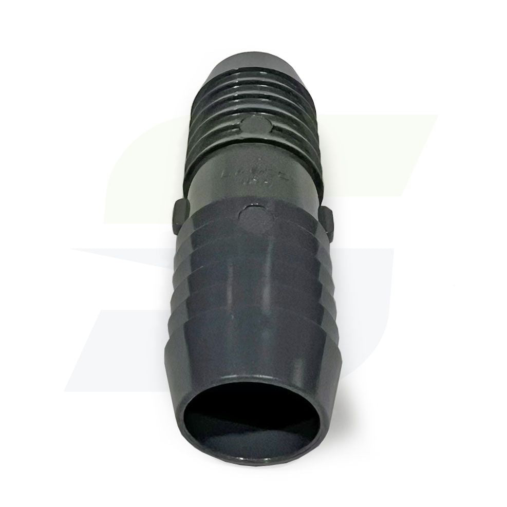 1429-010 - 1" Barbed Schedule 40 PVC 40 Coupling - Insert x Insert