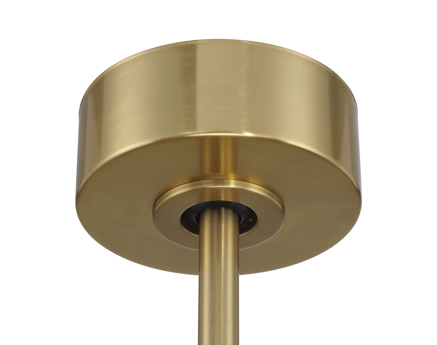 KNS52SB4 - Kensey 52" 4 Blade Ceiling Fan with Light Kit - Satin Brass