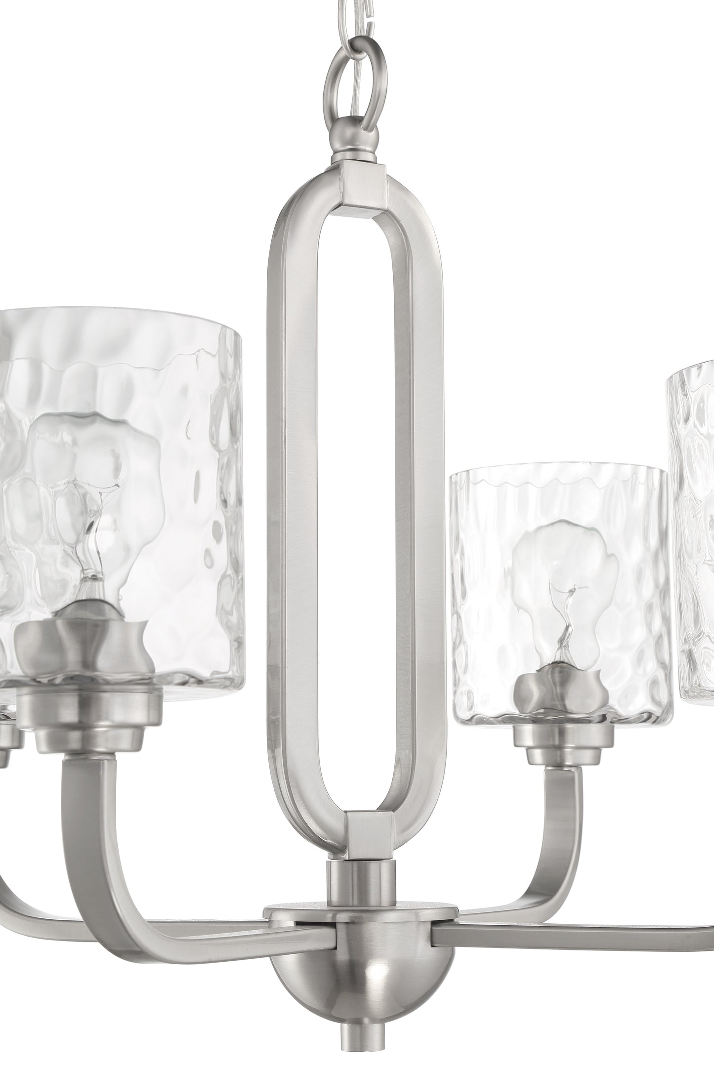54224-BNK - Collins 4 Light 24" Wide Chandelier - Brushed Nickel