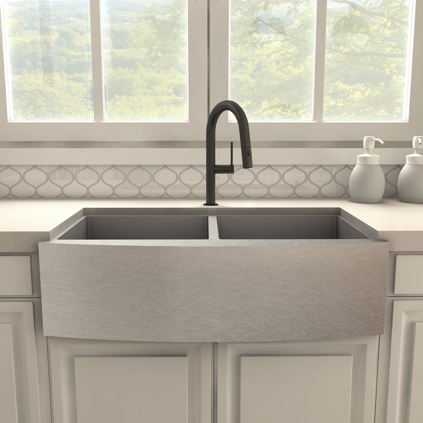 VLT-KF-MB - Voltaire Kitchen Faucet in Matte Black